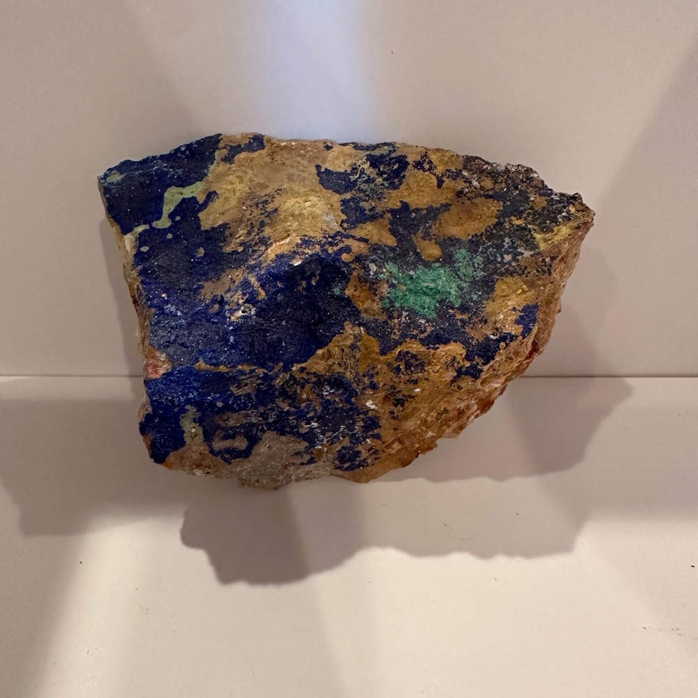 Chunk of malachite and azurite